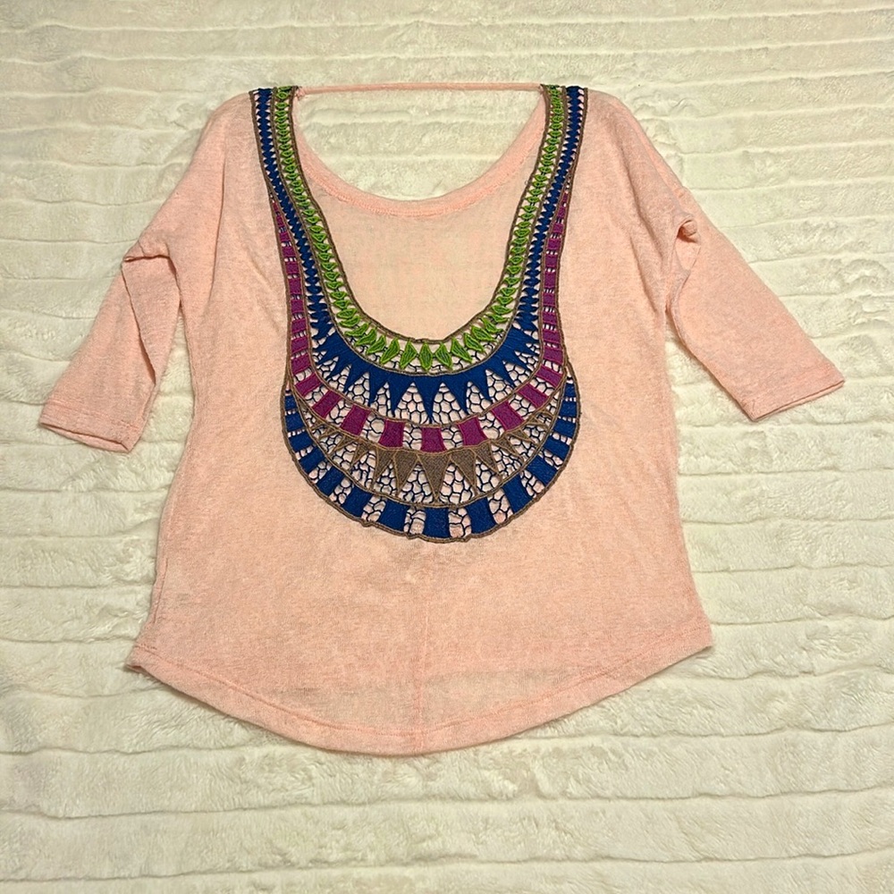 Sage Open Back Top